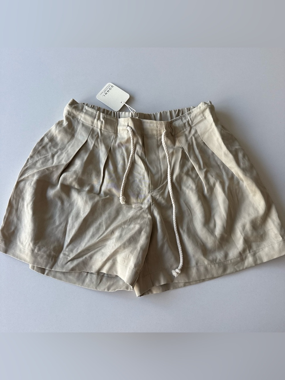 Donni pleated shorts XS